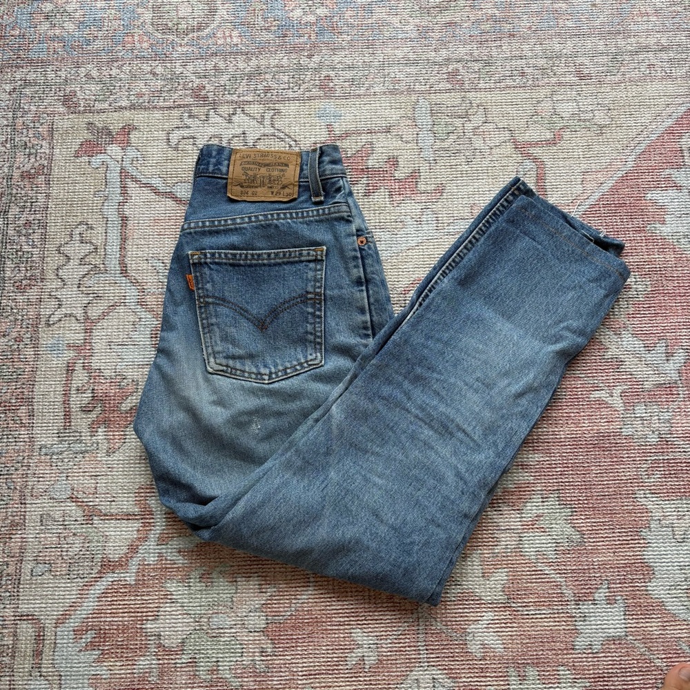 Levi's 886 06 Orange Tab Jeans